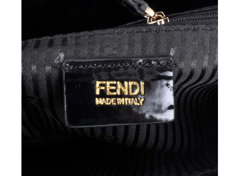 FENDI CHAMELEON LEOPARD SHOULDER BAG