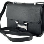 HERMES CONSTANCE 23 SINGLE SHOULDER BAG TOGO LEATHER BLACK