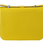 HERMES CONSTANCE 23 SINGLE SHOULDER BAG TOGO LEATHER YELLOW