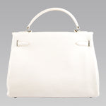 HERMES KELLY 32CM TOGO LEATHER CLEMENCE WHITE