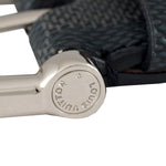 LV RIVETED DAMIER GRAPHITE BELT