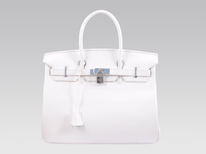 HERMES BIRKIN 35CM TOGO CLEMENCE WHITE