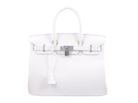 HERMES BIRKIN 35CM TOGO CLEMENCE WHITE