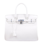 HERMES BIRKIN 35CM TOGO CLEMENCE WHITE