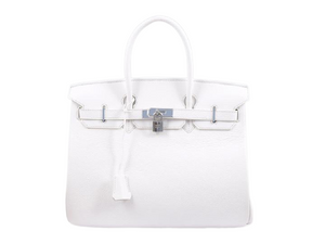 HERMES BIRKIN 35CM TOGO CLEMENCE WHITE