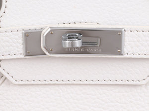 HERMES BIRKIN 35CM TOGO CLEMENCE WHITE