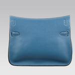 HERMES JYPSIERE 34 MESSENGER BAG CLEMENCE BLEU MARINE