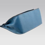 HERMES JYPSIERE 34 MESSENGER BAG CLEMENCE BLEU MARINE