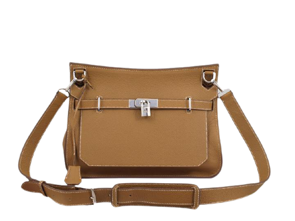 HERMES JYPSIERE 34 MESSENGER BAG CLEMENCE GOLD