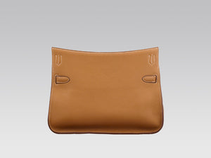 HERMES JYPSIERE 34 MESSENGER BAG CLEMENCE GOLD