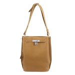 HERMES SO KELLY 22CM CLEMENCE BROWN GOLD