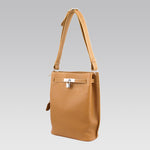 HERMES SO KELLY 22CM CLEMENCE BROWN GOLD