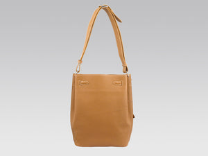 HERMES SO KELLY 22CM CLEMENCE BROWN GOLD