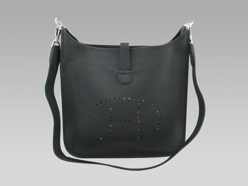 HERMES EVELYNE BAG BLACK