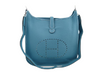 HERMES EVELYNE BAG BLUE