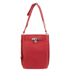 HERMES SO KELLY 22CM CLEMENCE RED