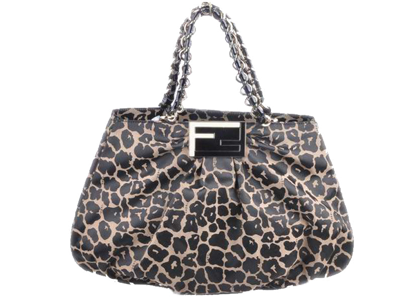 FENDI 'MIA' LARGE DOUBLE-CHAIN BAG