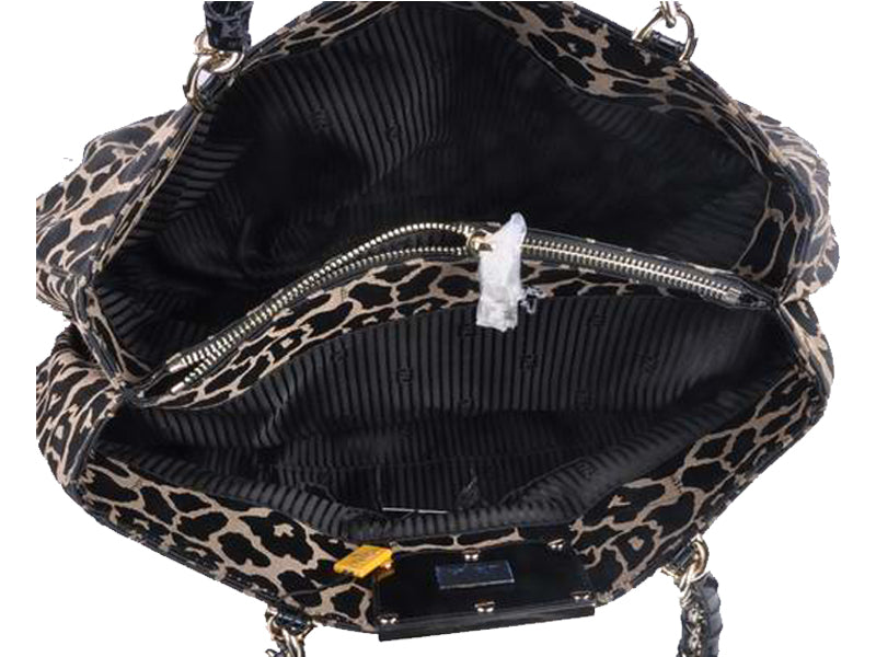 FENDI 'MIA' LARGE DOUBLE-CHAIN BAG