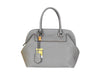 FENDI ORIGINAL LEATHER MEDIUM SELLERIA ADELE SATCHEL KHAKI