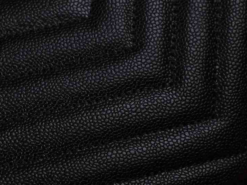 YVES SAINT LAURENT CLASSIC MONOGRAMME SHOPPING BAG IN BLACK GRAIN DE POUDRE TEXTURED MATELASSE LEATHER