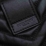 YVES SAINT LAURENT CLASSIC MONOGRAMME SHOPPING BAG IN BLACK LAMBSKIN MATELASSE LEATHER