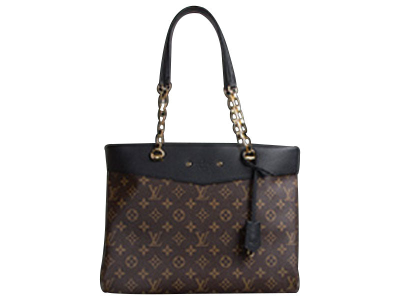 LV MONOGRAM PALLAS SHOPPER NOIR