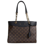 LV MONOGRAM PALLAS SHOPPER NOIR