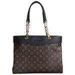 LV MONOGRAM PALLAS SHOPPER NOIR