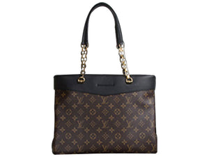 LV MONOGRAM PALLAS SHOPPER NOIR