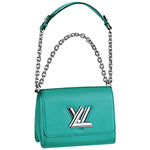 LV EPI LEATHER TWIST MM TURQUOISE