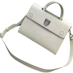 DIOR DIOREVER BAG NOISETTE PRESTIGE CALFSKIN WHITE