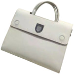 DIOR DIOREVER BAG NOISETTE PRESTIGE CALFSKIN WHITE