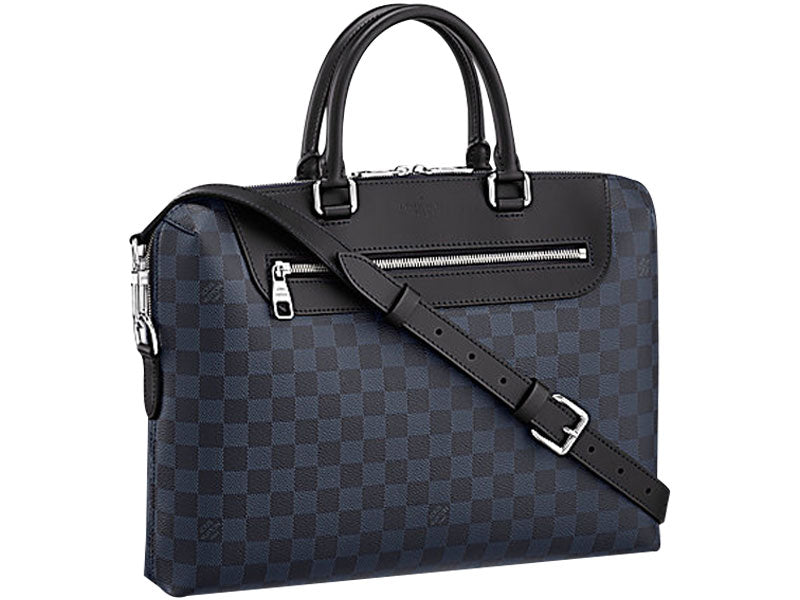 LOUIS VUITTON DAMIER COBALT CANVAS PORTE-DOCUMENTS JOUR