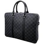 LOUIS VUITTON DAMIER GRAPHITE CANVAS PORTE -DOCUMENTS VOYAGE PM