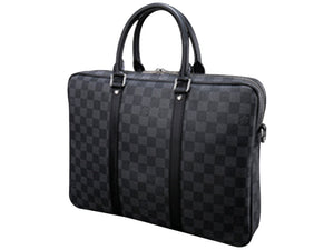 LOUIS VUITTON DAMIER GRAPHITE CANVAS PORTE -DOCUMENTS VOYAGE PM