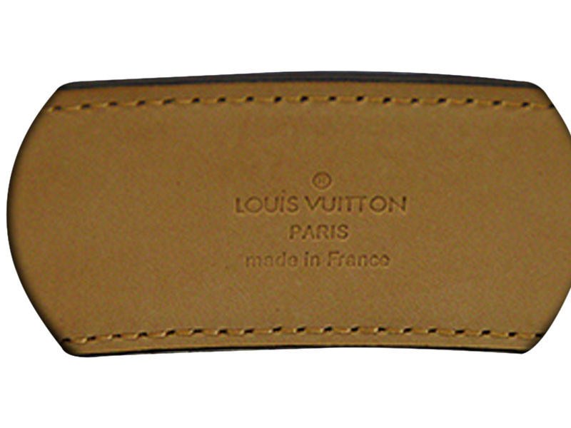 LOUIS VUITTON MONOGRAM CANVAS LV INITIALES 40MM SILVER