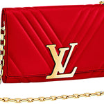 LOUIS VUITTON POCHETTE LOUISE GM CARMINE RED