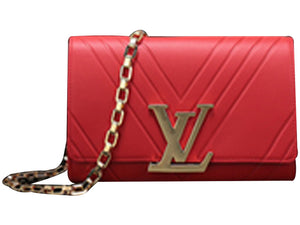 LOUIS VUITTON POCHETTE LOUISE GM CARMINE RED