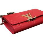 LOUIS VUITTON POCHETTE LOUISE GM CARMINE RED