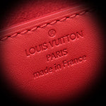 LOUIS VUITTON POCHETTE LOUISE GM CARMINE RED