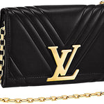 LOUIS VUITTON POCHETTE LOUISE GM NOIR MAGNETIQUE