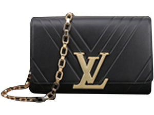 LOUIS VUITTON POCHETTE LOUISE GM NOIR MAGNETIQUE