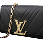 LOUIS VUITTON POCHETTE LOUISE GM NOIR MAGNETIQUE