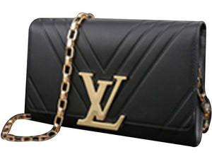 LOUIS VUITTON POCHETTE LOUISE GM NOIR MAGNETIQUE