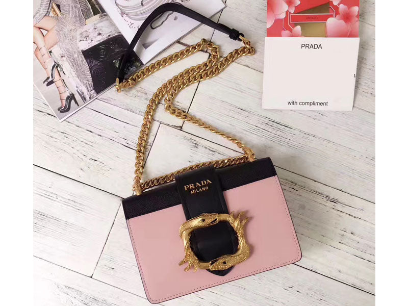 PRADA CAHIER BAG PINK