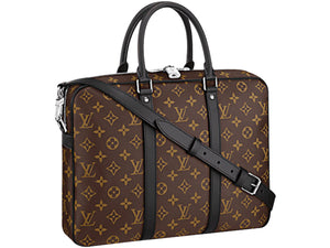 LOUIS VUITTON MONOGRAM CANVAS PORTE-DOCUMENTS VOYAGE PM