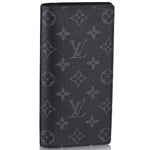 LOUIS VUITTON MONOGRAM ECLIPSE CANVAS BRAZZA WALLET M61697