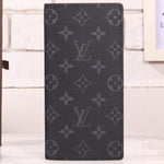 LOUIS VUITTON MONOGRAM ECLIPSE CANVAS BRAZZA WALLET M61697