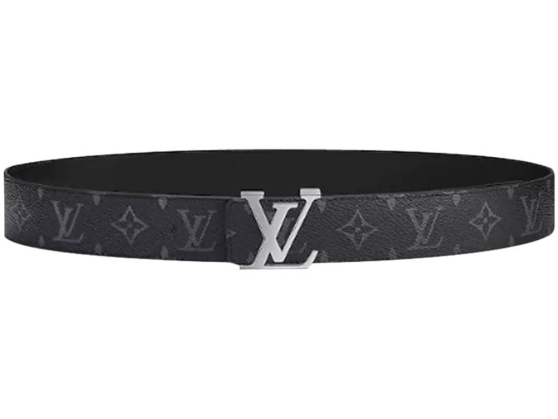 LV MONOGRAM ECLIPSE CANVAS INITIALES 40MM REVERSIBLE M9045