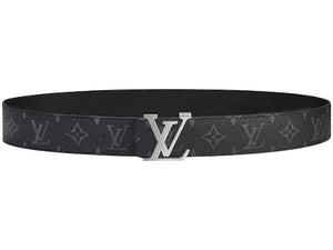 LV MONOGRAM ECLIPSE CANVAS INITIALES 40MM REVERSIBLE M9045